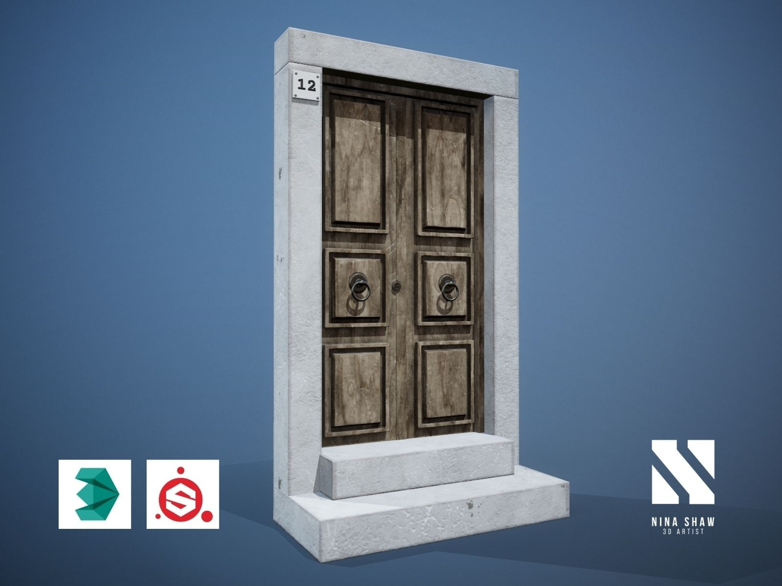 Old Door by ninashaw on Dribbble