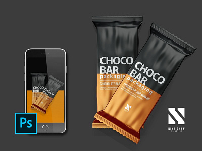 Chocolate Bar Mockup