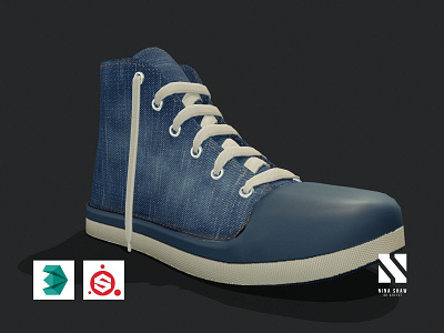 Sneakers 3d 3dmodel 3dsmax marmoset painter sneakers sport tenis