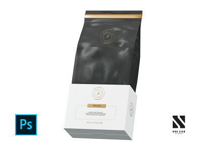 Coffee Bag Mockup 3d advertising branding company graphic design logo mock up mockup photoshop psd