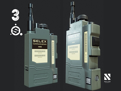 Selex Radio 3d audio device electronics military radio