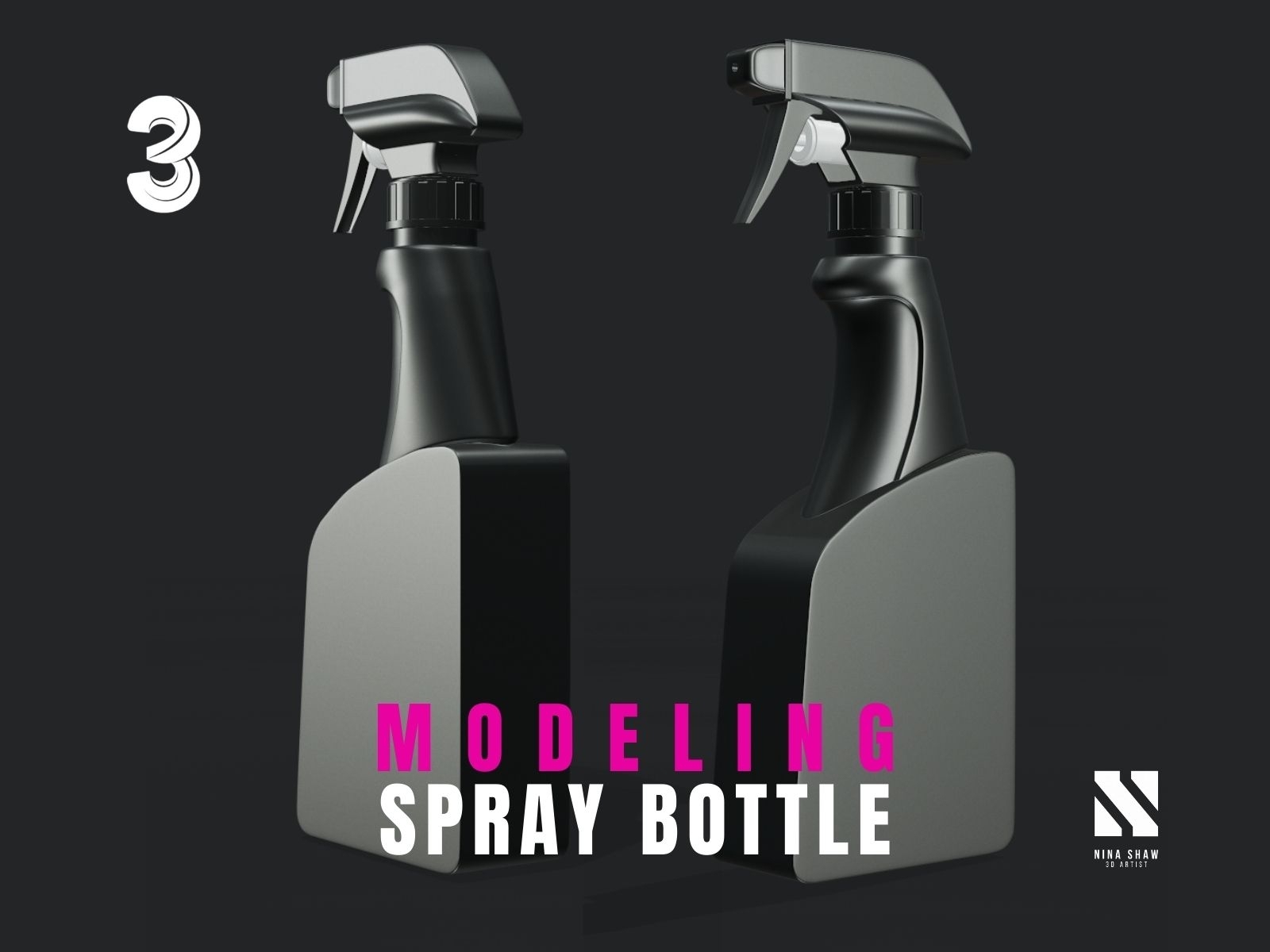 Spray Bottle By Ninashaw On Dribbble   1600x1200 Dribbble 4x 