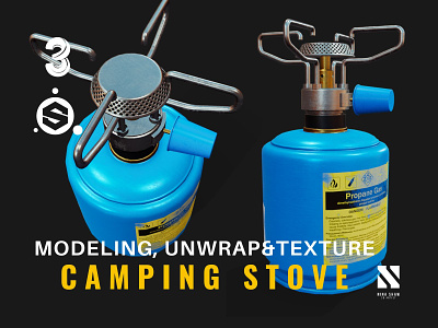 Camping Stove 3d camping stove