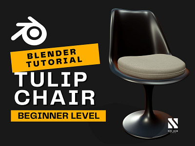 Tulip Chair 3d chair