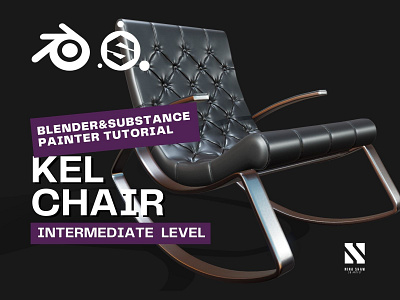 Kel Chair 3d armchair chair model