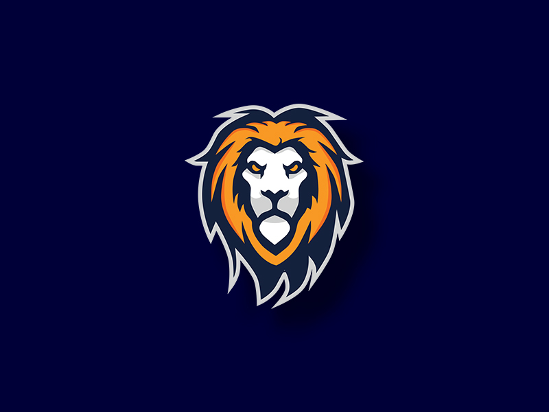 Lion Mascot Logo by ninashaw on Dribbble