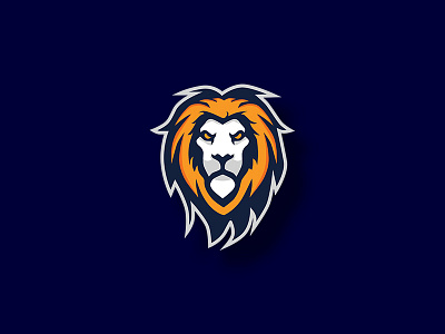 Lion Mascot Logo branding design flat design flat designs icon illustration illustrator logo logo design mascot mascot character mascot design mascot logo mascot logos vector