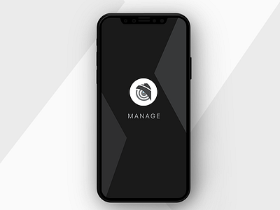 Mobile Login app dark theme login mobile ui