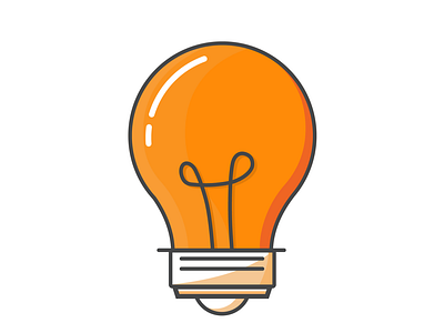 Illustrating Ideas design graphics illustration light lightbulb ui