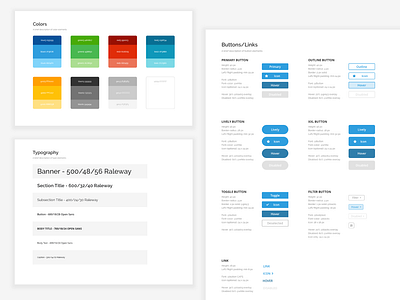 Simple Styleguide administration brand branding color design elements guidelines styleguides symbols system
