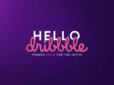 Hello Dribbble