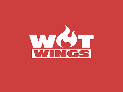 Wot Wings Logo branding logo