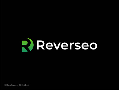 Reverseo brand branding engineer gradient icon logo logo mark modern negative space r r logo reverse seo software space tech visual identity