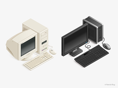 PC Evolution Icons icon icons isometric pc picture pld pc