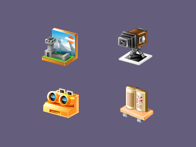 Icons for application