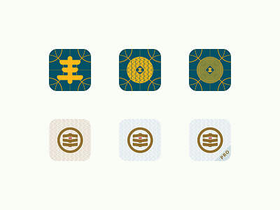 financial app icon collecting