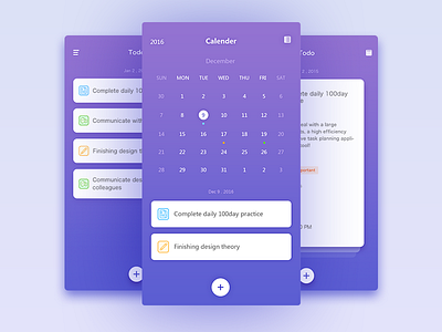 05day-Calender by Gavintree on Dribbble