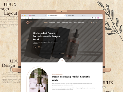 Cosmetic's Web Design