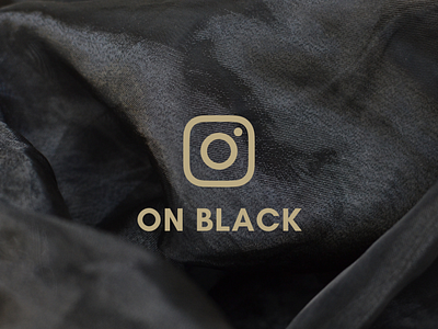 26 instagram post templates themed "ON BLACK" 3d animation branding graphic design logo motion graphics ui