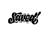 Saved lettering by OH no Type Co. on Dribbble