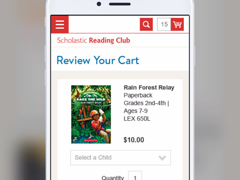 Review Your Cart ecommerce invisionapp mobile responsive
