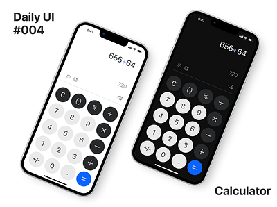 Daily UI #004 | Calculator dailyui design figma graphic design illustration ui uiux user interface