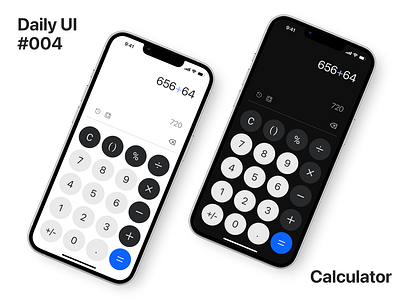 Daily UI #004 | Calculator