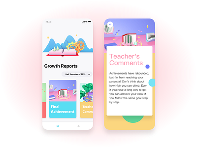 Growth Report of Student UI