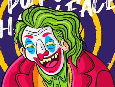 Joker adobe batman character design illustration illustrator joker joker movie photoshop