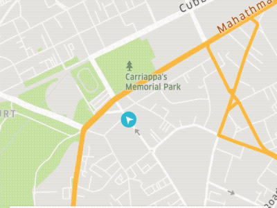 Where am I ? animation emerging markets india magic maps transition ux