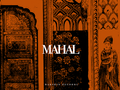 Mahal branding design identity illustration logo