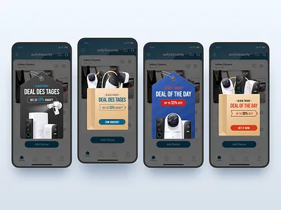 BlackFriday Pop-Up of eufySecurity APP blackfriday branding