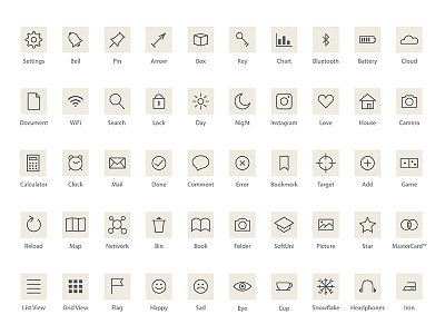50 Icons
