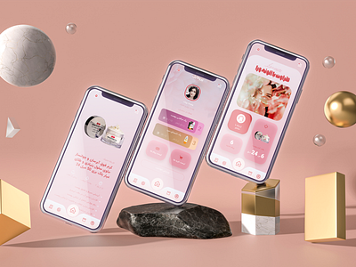 Beauty Care App Design
