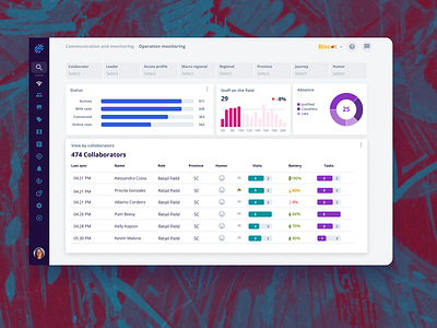 Monitoring field staff execution in retail marketing