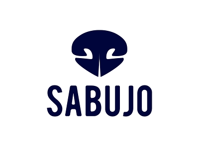 Sabujo logo minimalist monocromatic simple