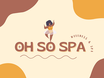 Oh So Spa [Logo 2] brand branding canva design freelance graphic design illustration logo ui vector