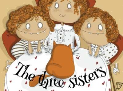 The three sisters bookcover children book illustrations illustration