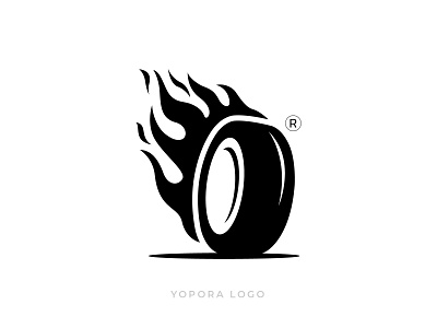 Yopora Official Youtube Logo abuza blaze creative design designer fire flame logo official wheel yopora youtube