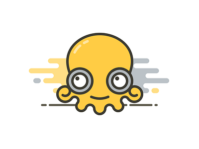 octopus ai card icon octopus ps squid ui