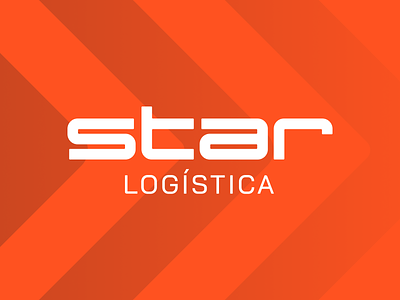 Star Logística - Visual Identity branding logistics logo logo design logotype minimalist transportation typography