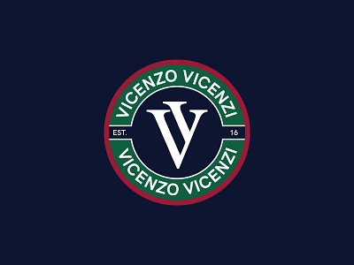 Vicenzo Vicenzi Badge badge logo badge design logotype logo