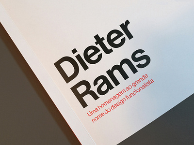 Dieter Rams book cover