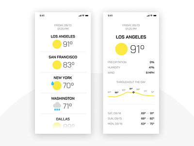 Weather App Concept