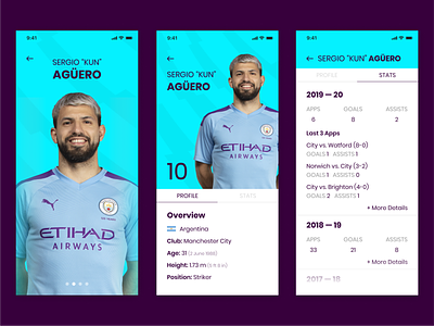 Player Stats - Premier League app