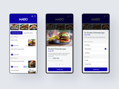 QR Menu + Order design menu mobile order payment qr qr menu site ui web