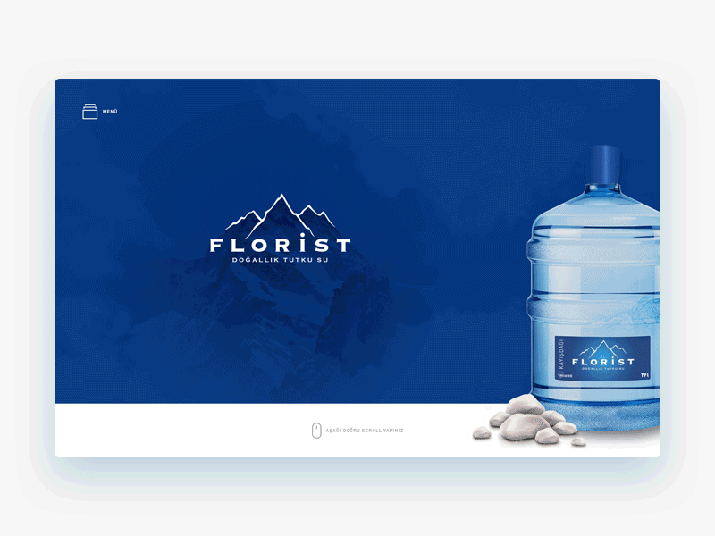 Mineral Water Website mineral water product ui water website