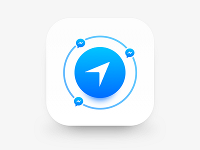 Messenger Nearby Icon