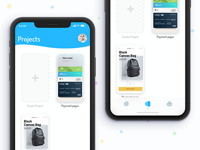 Marvel for iPhone X app cards flat ios app iphone iphonex marvel project prototype ui