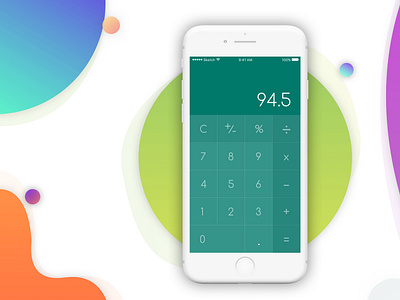 Daily UI #004 - Hint: Design a calculator